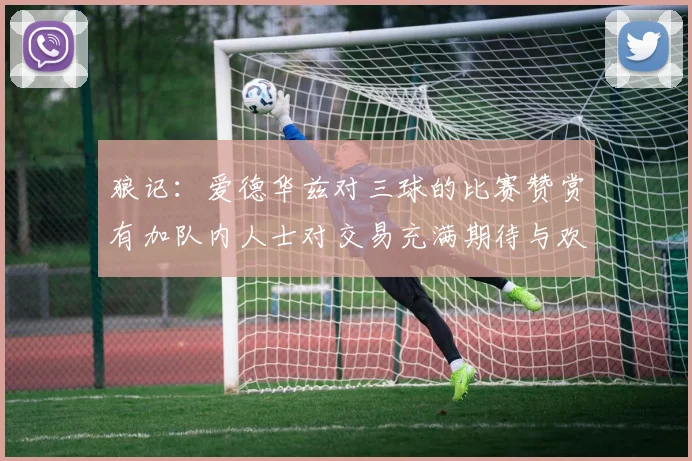 狼记：爱德华兹对三球的比赛赞赏有加队内人士对交易充满期待与欢欣